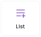 List Block